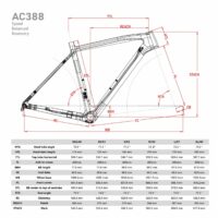 Race Geo CX Frameset - BB86 Power Transfer | Integrated Mounts | Toray T1000 Carbon