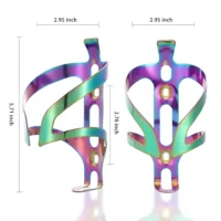 Colorful Water Bottle Cage Aluminum Alloy