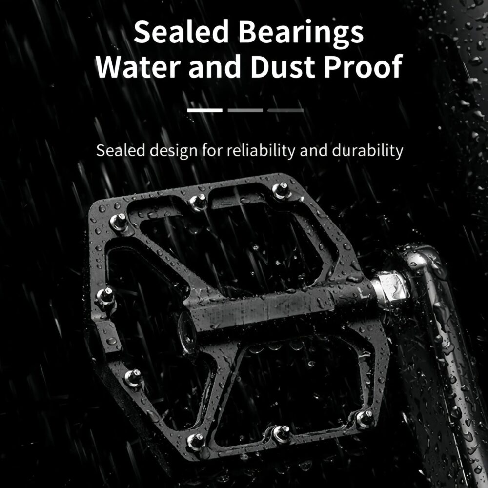 Ultra-light Durable Aluminum Flat Pedals Fitting Various Bikes