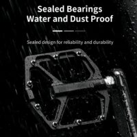 Ultra-light Durable Aluminum Flat Pedals Fitting Various Bikes
