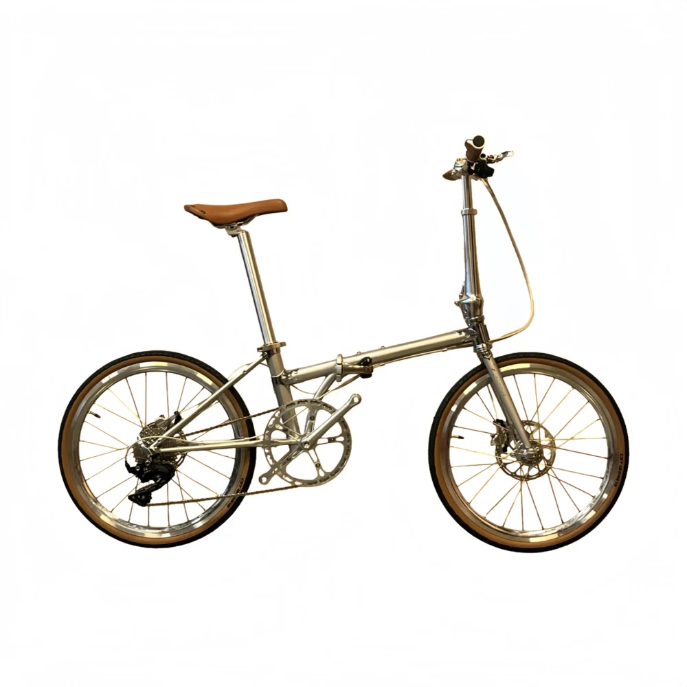 Mint Sleek 20" Folding Bike with Disc Brakes & Multi-Gears