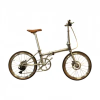 Mint Sleek 20" Folding Bike with Disc Brakes & Multi-Gears