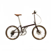Mint Sleek 20" Folding Bike with Disc Brakes & Multi-Gears