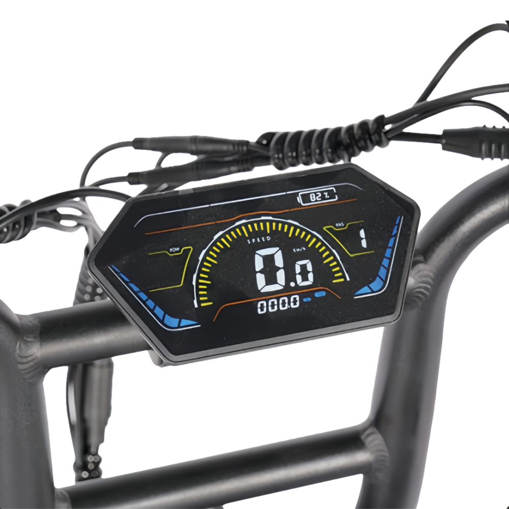 All-Terrain Fat Tire E-Bike | 750W Motor & Cargo-Carrying Design