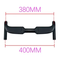 Sunremo Carbon Fiber Handlebar Road Bike Internal Wiring TT Rest Bar with Spacer