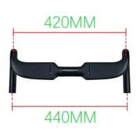 Sunremo Carbon Fiber Handlebar Road Bike Internal Wiring TT Rest Bar with Spacer