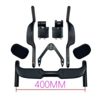 Sunremo Carbon Fiber Handlebar Road Bike Internal Wiring TT Rest Bar with Spacer