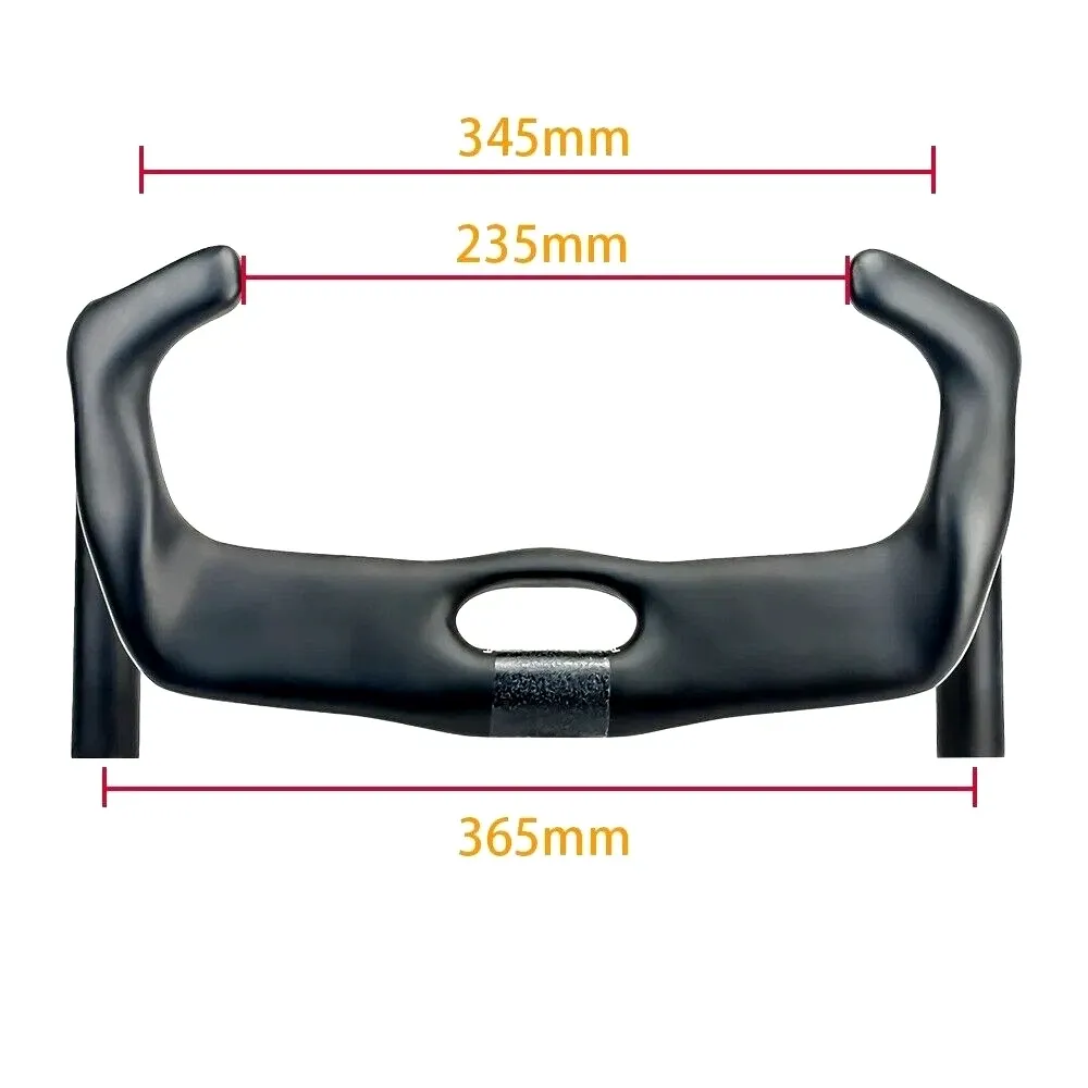 New Full Carbon Fiber Track Cycling Handle Sprint Bicycle Handlebar TT Bike UCI
