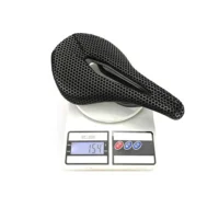 3D Printed Carbon Saddle Comfortable Road MTB Bike Seat Cozy Honeycomb Cushion