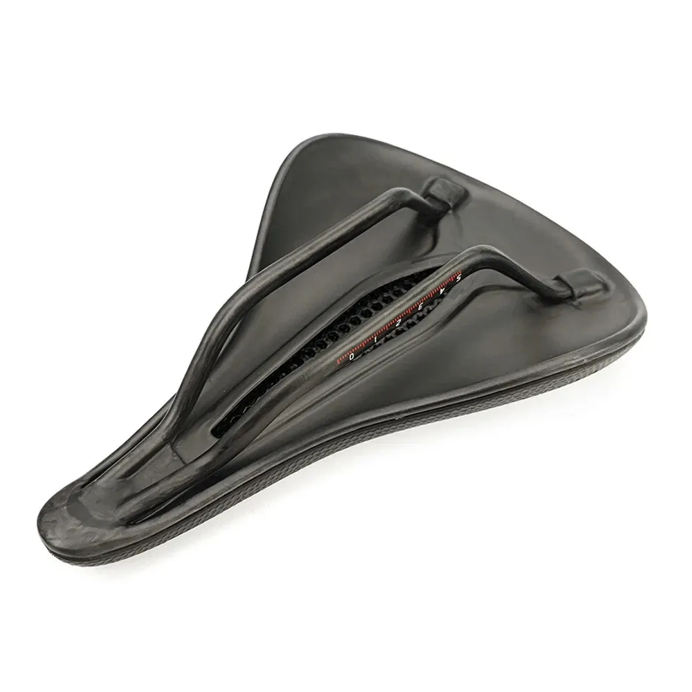 3D Printed Carbon Saddle Comfortable Road MTB Bike Seat Cozy Honeycomb Cushion