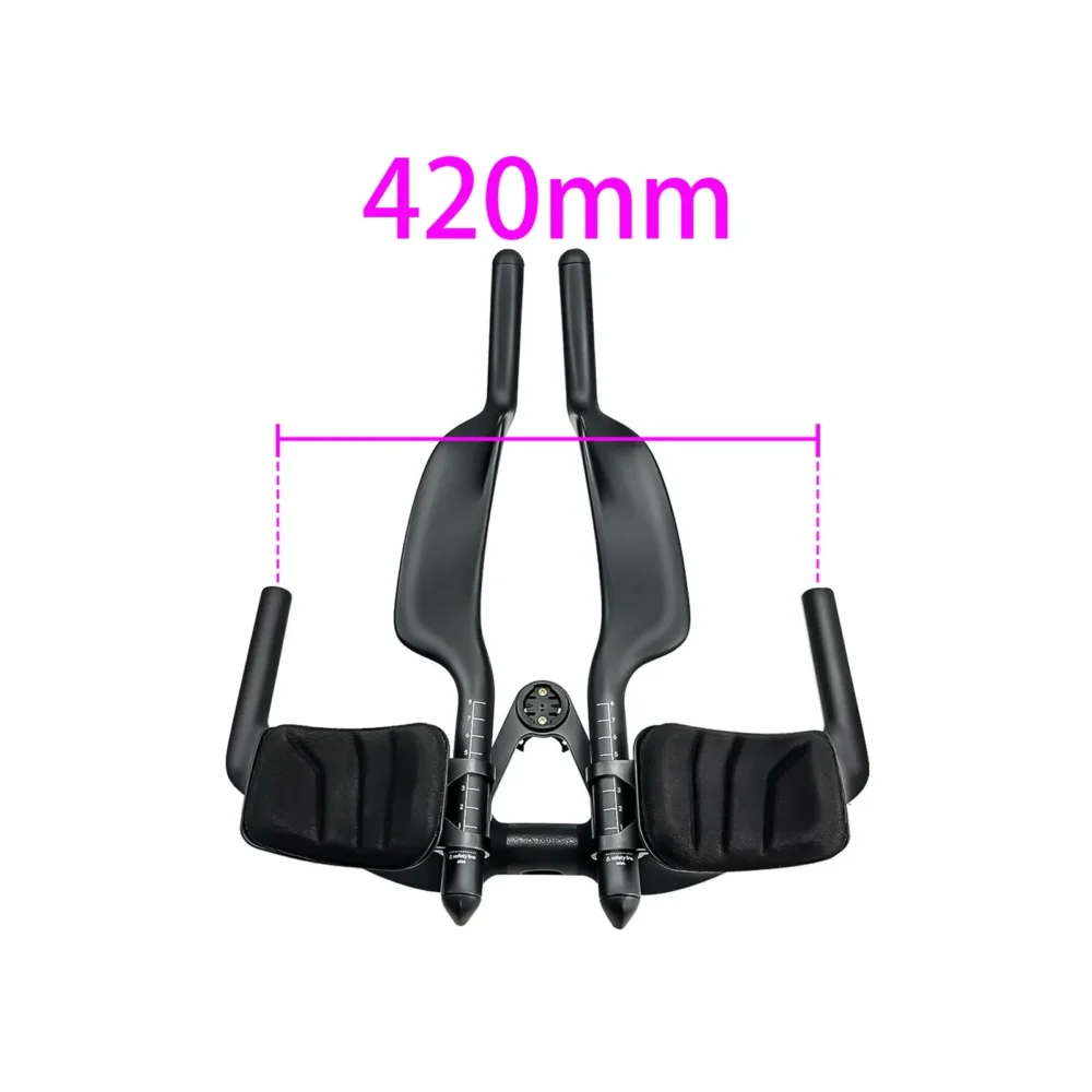 For BALUGOE Carbon Bicycle Rest TT Handlebar Bike Handle Time Trial Triathlon