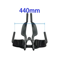 For BALUGOE Carbon Bicycle Rest TT Handlebar Bike Handle Time Trial Triathlon
