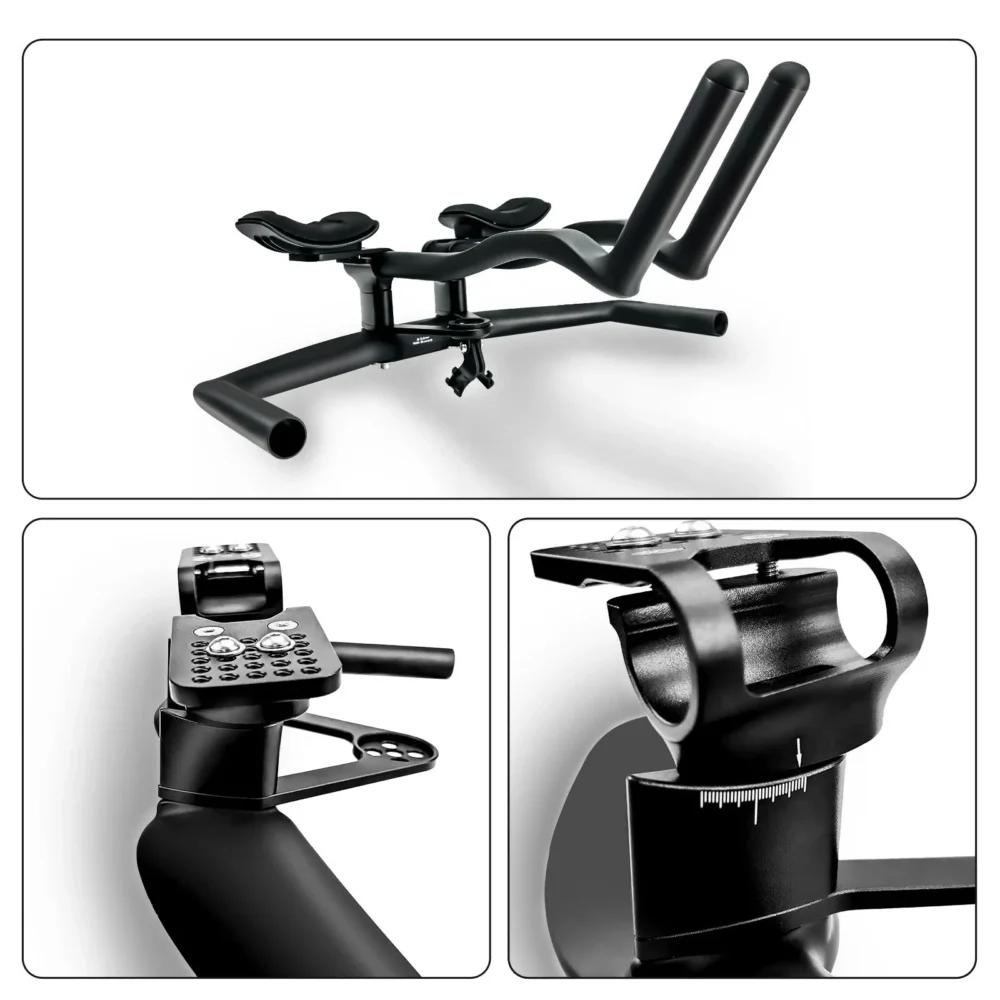 For BALUGOE Carbon Bicycle Rest TT Handlebar Bike Handle Time Trial Triathlon