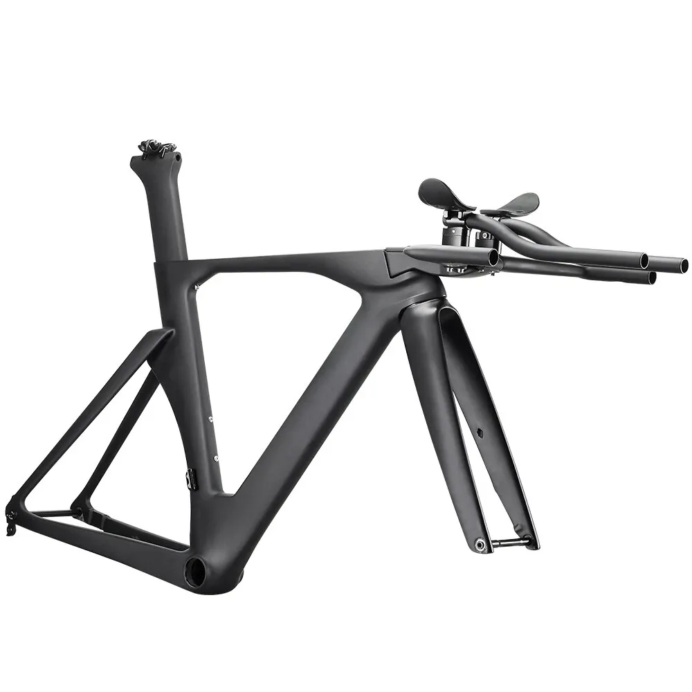 Sunremo T1100 Carbon TT Frame Time Trial Bike Aero Racing Triathlon Bicycle