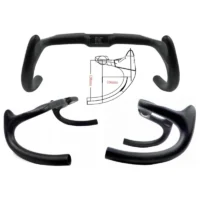 Sprint Track Handlebar 260g Carbon Bike Handle bar  Drop 120MM Reach 104MM