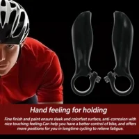 Bull Bars MTB, Ergo Handlebars Alloy Ends, Bar for MTBs Road City Folding Bikes