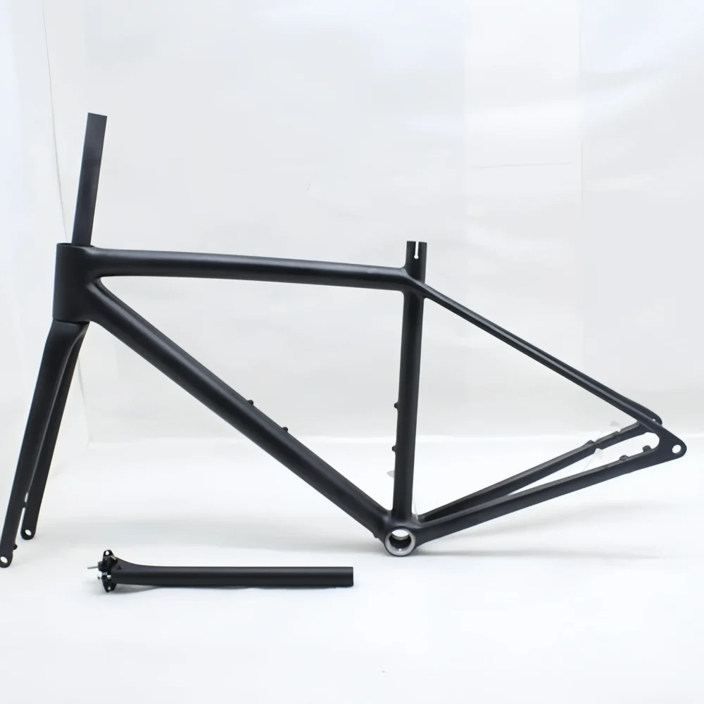 Thru-axle Disc Brake 680g Supperlight Carbon Fiber Road Frame