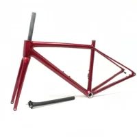 Thru-axle Disc Brake 680g Supperlight Carbon Fiber Road Frame