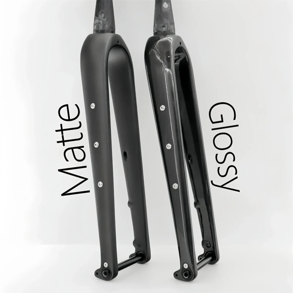 700C Full Carbon Gravel Bicycle Rigid Fork Disc Brake Thru Axle Road Bike Fork