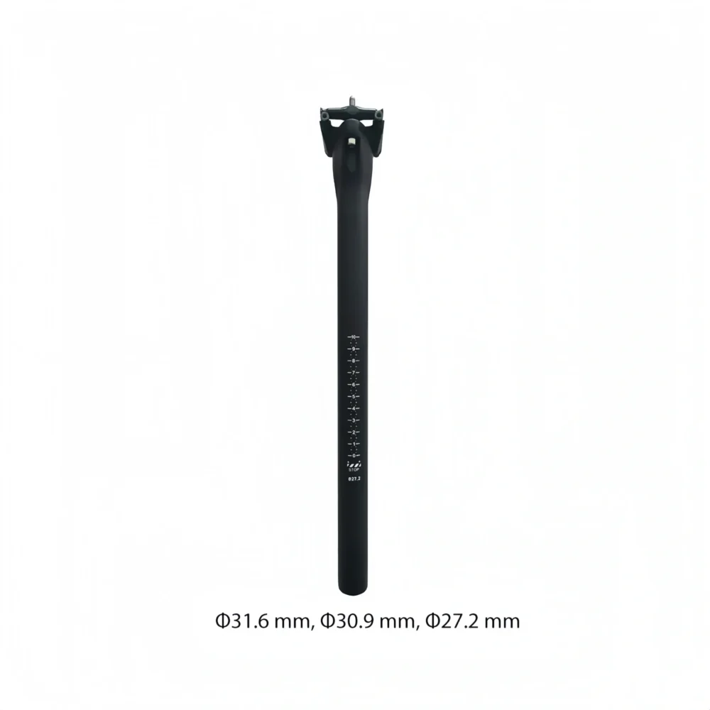 MTB Bike Seatpost Zero offset 27.2mm/31.6mm x 400mm Mountain Bicycle Seat Post