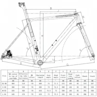 T1000 carbon fiber disc brake road frame bike frame lightweight design