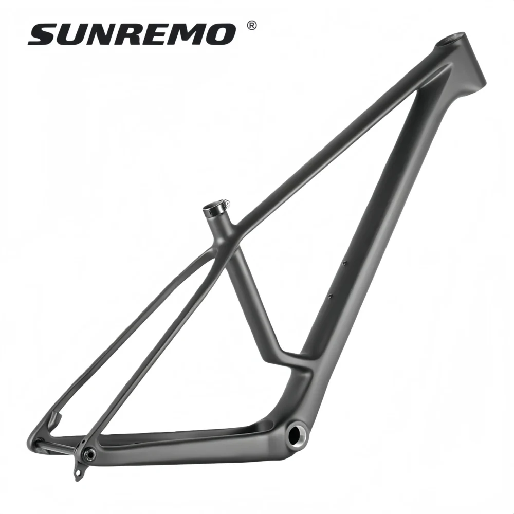 SR-M08 T1000 Carbon Mountain Bike Frame UDH Hanger 12x148mm Boost Travel 110mm 29er Hardtail MTB Carbon Frame