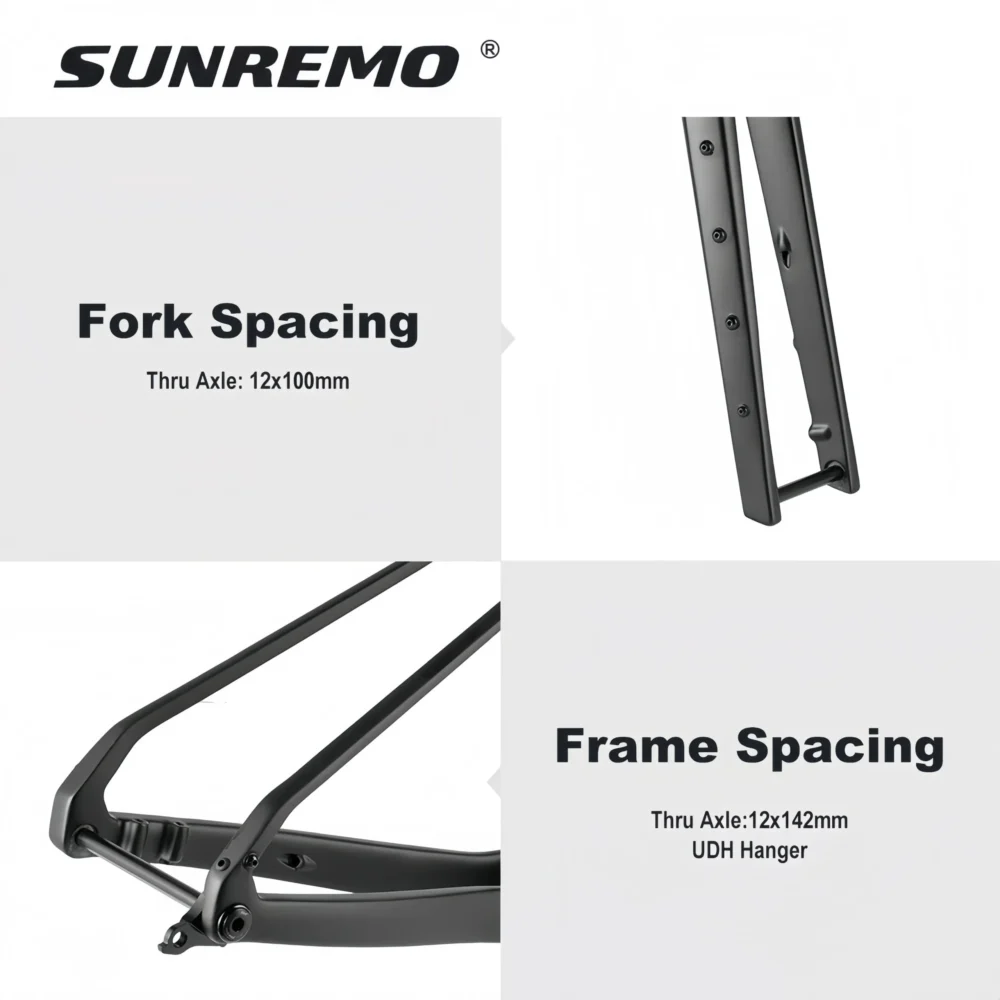 G026 Full Internal Cable Carbon Gravel Bike Frame 2026 New Down Tube Storage Box UDH Hanger Gravel Bicycle Frameset