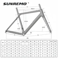 G068 Race Gravel Bike Frame 700x47C UDH Hanger T47 BB Aero Gravel Bicycle Carbon Frameset