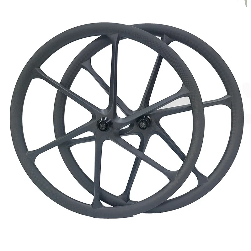 700C Road Bike Wheelset 28mm Width 35mm Depth 6 Spokes 11S Rim Brake Bike Wheels