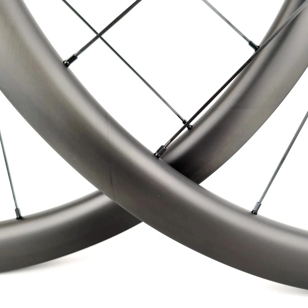 TCF243-6 700C Road Bike Disc Brake Carbon Wheels 25 Width 35mm Depth Tubeless Center Lock