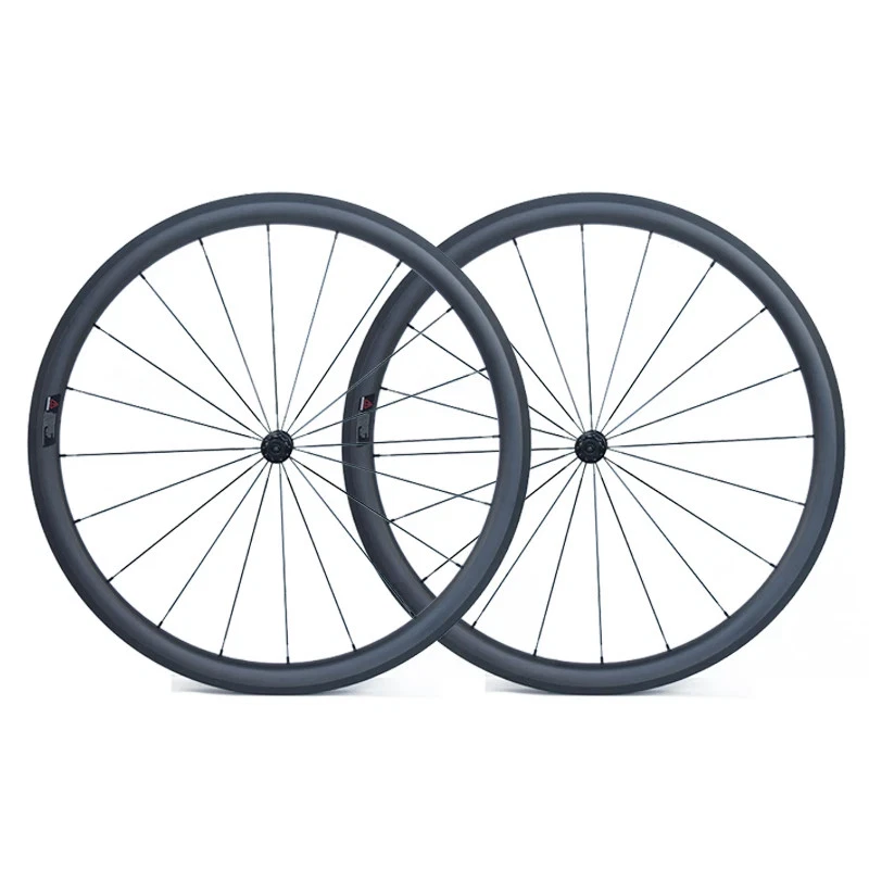 700c Road Bike Rim Brake Wheels 35/38/45/55mm Depth Full Carbon Fiber Wheelest