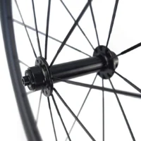 700c Road Bike Rim Brake Wheels 35/38/45/55mm Depth Full Carbon Fiber Wheelest