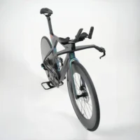 TT-VEGA Closed Carbon Wheel UCI Aerodynamic Integrated Carbon Frame 700C Disc Brake Time Trial Road Bicycle