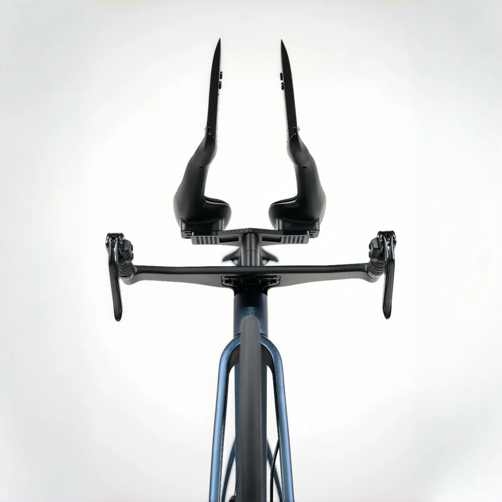 TT-VEGA Closed Carbon Wheel UCI Aerodynamic Integrated Carbon Frame 700C Disc Brake Time Trial Road Bicycle