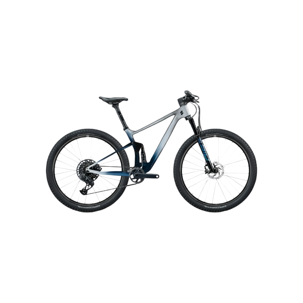 Full-Suspension Mountain Bike - Torayca T1000/T800 Carbon Frame, 428mm Short Chainstays, 29-inch Wheels
