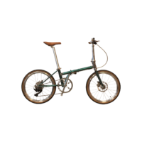 Mint Sleek 20" Folding Bike with Disc Brakes & Multi-Gears