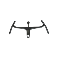 Wide Angle Carbon Fiber Gravel Bike Integrated Handlebar Road Bicycle Drop Bar