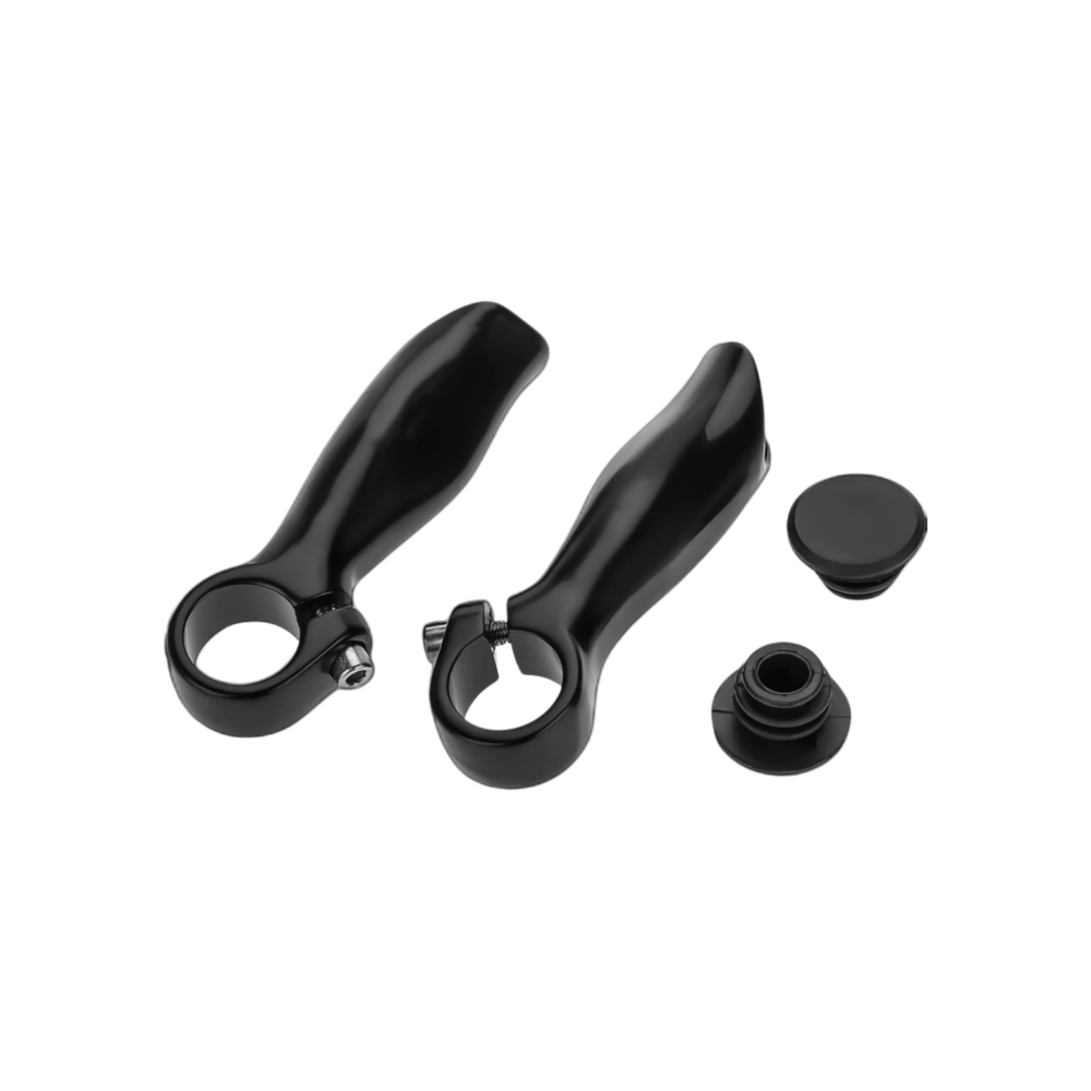 Bull Bars MTB, Ergo Handlebars Alloy Ends, Bar for MTBs Road City Folding Bikes