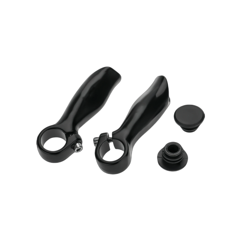 Bull Bars MTB, Ergo Handlebars Alloy Ends, Bar for MTBs Road City Folding Bikes