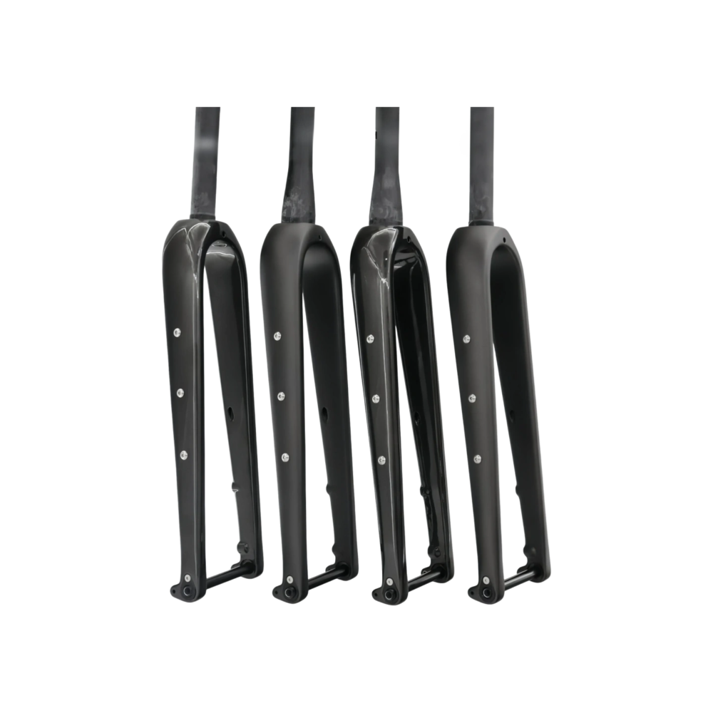 700C Full Carbon Gravel Bicycle Rigid Fork Disc Brake Thru Axle Road Bike Fork