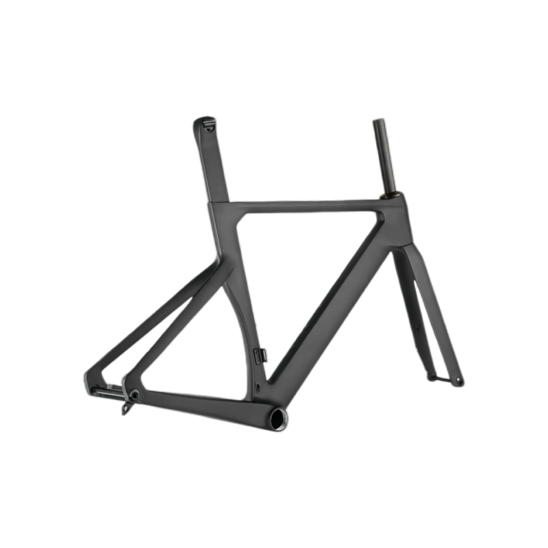R065 | Aero Road Bike Carbon Frame 700x32C Full Integrated Cable Disc Brake T1000 Carbon Road Bicycle Frameset