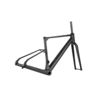 G026 Full Internal Cable Carbon Gravel Bike Frame 2026 New Down Tube Storage Box UDH Hanger Gravel Bicycle Frameset