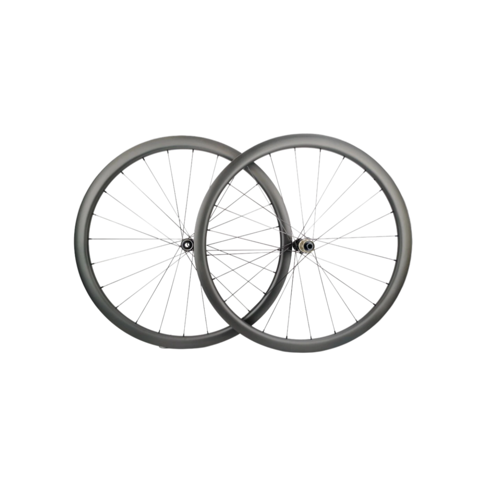 TCF243-1-1.png 700C Road Bike Disc Brake Carbon Wheels 25 Width 35mm Depth Tubeless Center Lock