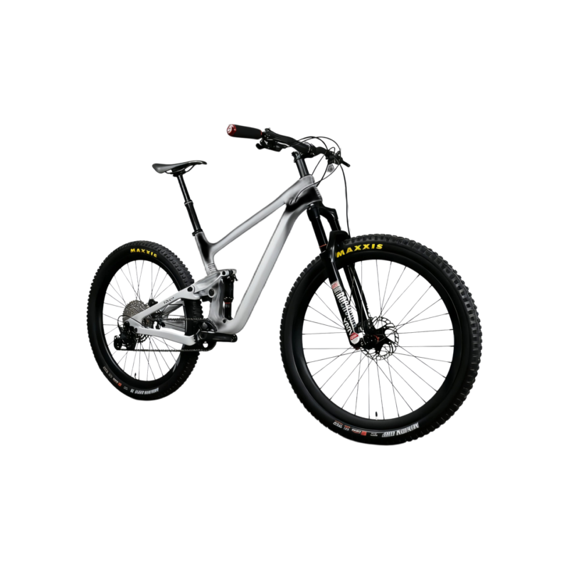 Trail Carbon Mountain Bike - Light Frame | RockShox Suspension | Maxxis Tires