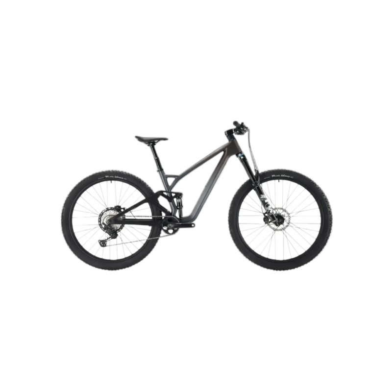 Carbon Fiber Full Suspension MTB - Direct Mount Rear Shock | Rough Terrain Ready