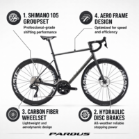 Sunremo SuperEVO Endurance Carbon Road Bike – Shimano 105 Di2 – T1000 Carbon