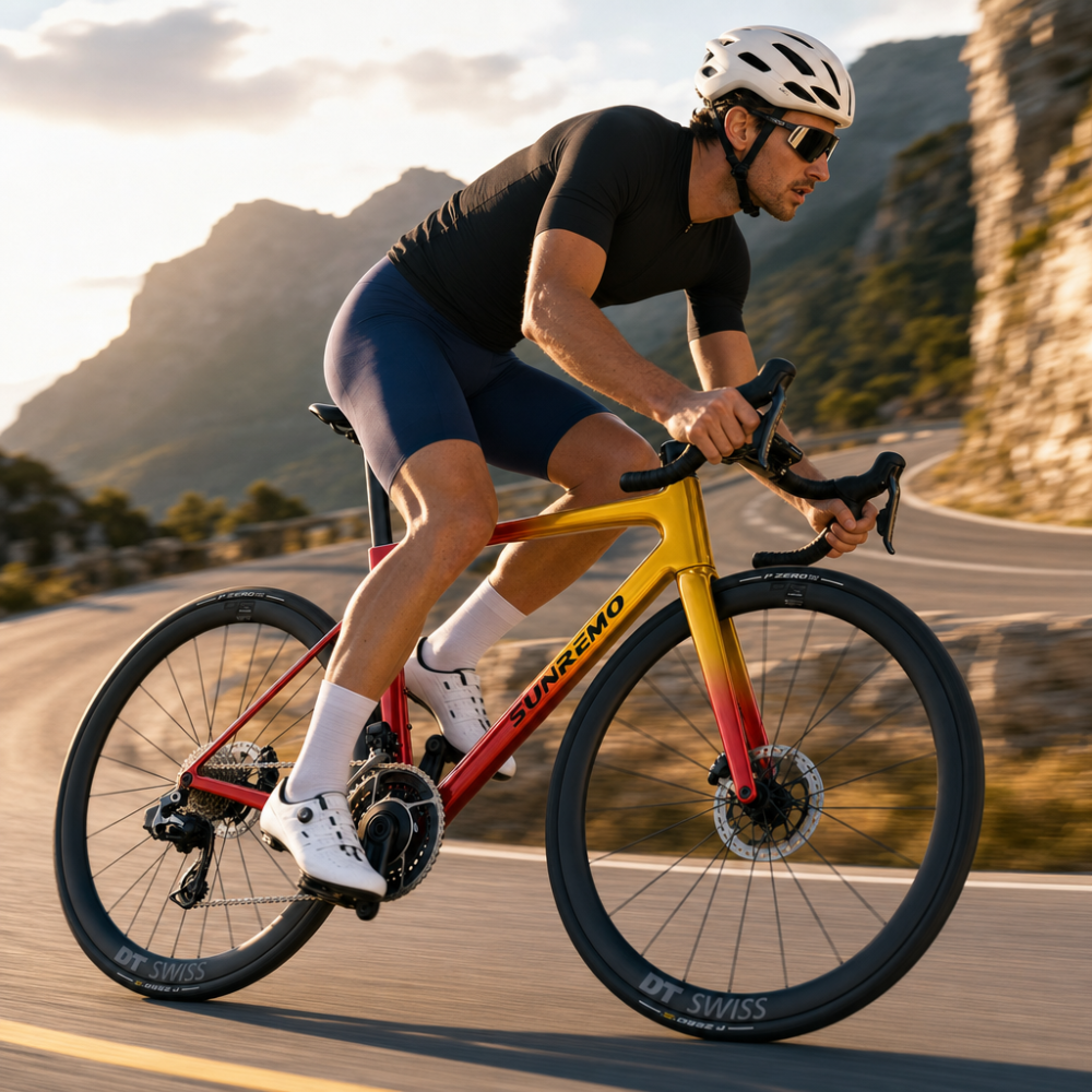 SR093L-01 Carbon Road Bike - SRAM Red AXS, DT Swiss ARC 1100