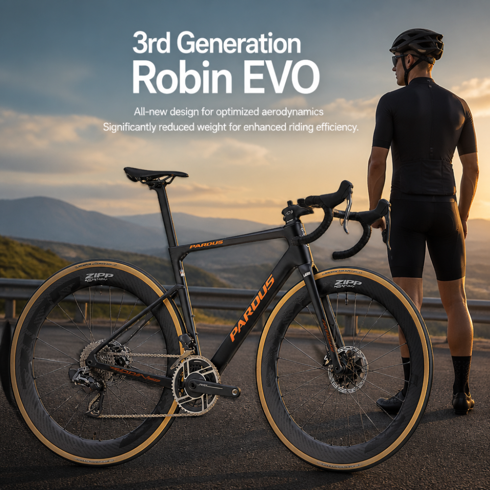 Pardus Robin EVO Force AXS with Zipp 404 Wheelset