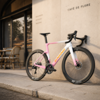 SUNREMO SR-Aero Carbon Road Bike – Shimano Dura-Ace Di2 | T1100 Full Carbon Aero Frame | DT Swiss Carbon Wheels