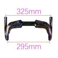 2026 Fixed All-Carbon Wire-Drive Track Bike Handlebars, Drop Bars, Fixed Gear Handlebars, Painted Version